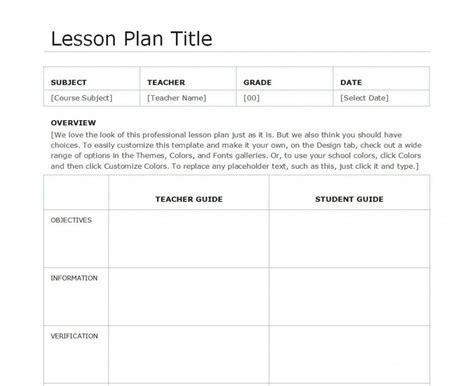 Daily Lesson Planner | Daily Lesson Planner Template | Lesson planner, Lesson planner template 