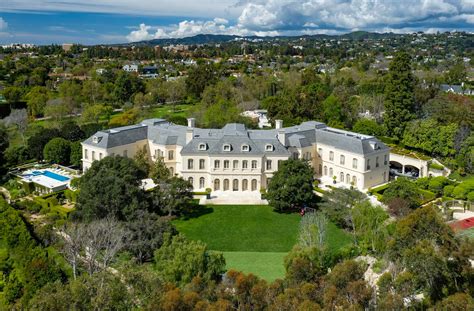 56 000 Square Foot French Style Stone Mega Mansion In Los Angeles CA