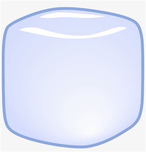 Download Transparent Ice Cube Angled Bfb Ice Cube Body Pngkit