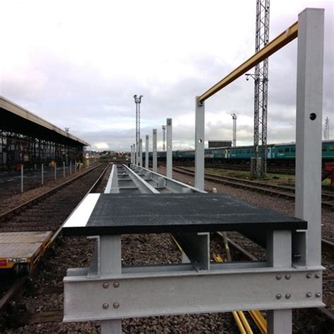 Grp Maintenance Access Platform At Railway Traction Depot Evergrip