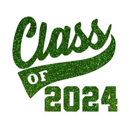 Graduation Iron On Transfer Class Of 2024 Tshirt Decal