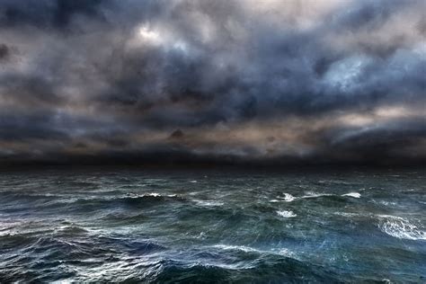 A Hurricane Prayer Ocean Storm Stormy Sea Ocean
