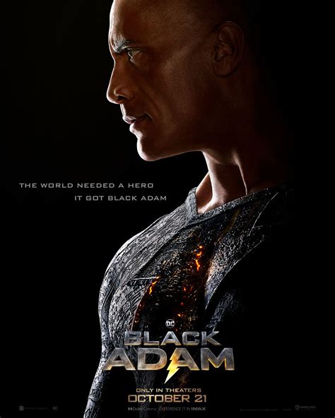 The Rock Teases Different Form Of Justice With First Poster For Black Adam