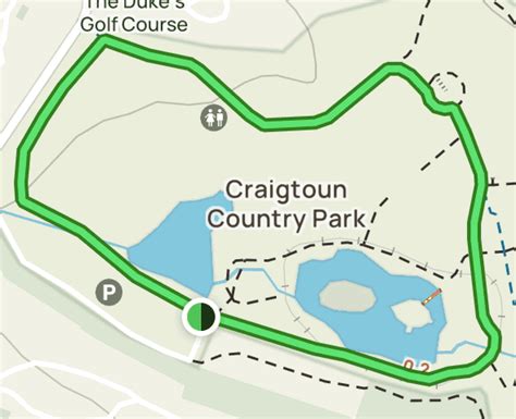 Craigtoun Country Park Short Loop Fife Scotland 4 Reviews Map