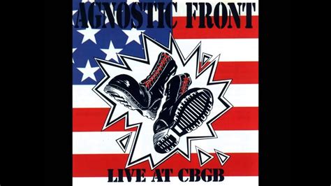 Agnostic Front With Time Live At Cbgb Youtube