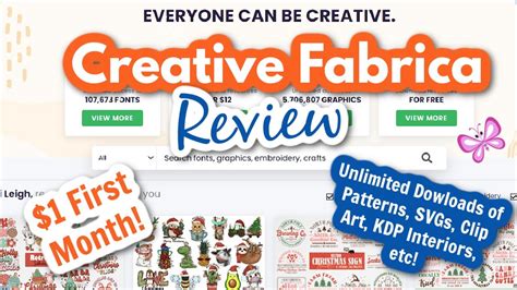 Creative Fabrica Review All Your Digital And Download Needs In 1 Place