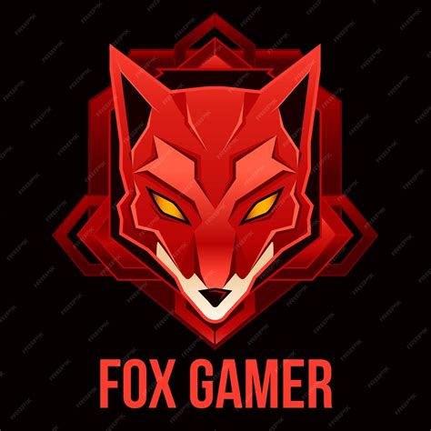 Premium Vector Fox Gamer Logo