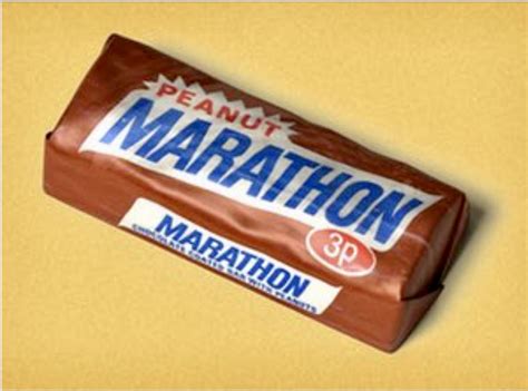 Marathon Chocolate Bar Now Known As Snickers British Sweets