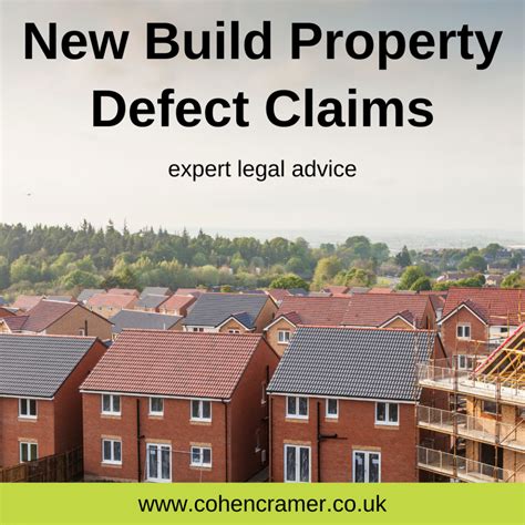Valuing New Build Defect Claims Cohen Cramer Solicitors