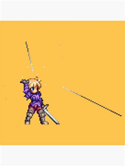 Mercenary Ramza Magic Standby Final Fantasy Tactics Pixel Art Art