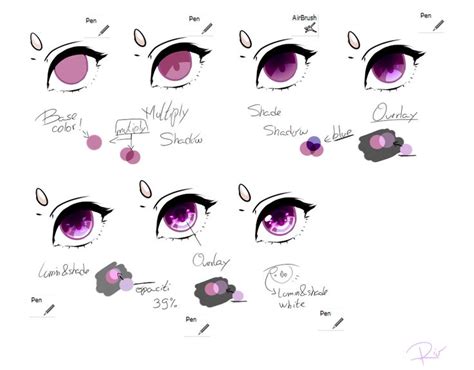 17 Best Images About Anime Eyes Tutorials On Pinterest
