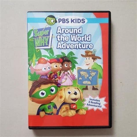 Pbs Kids Super Why Around The World Adventure Dvd Kids Hobbies