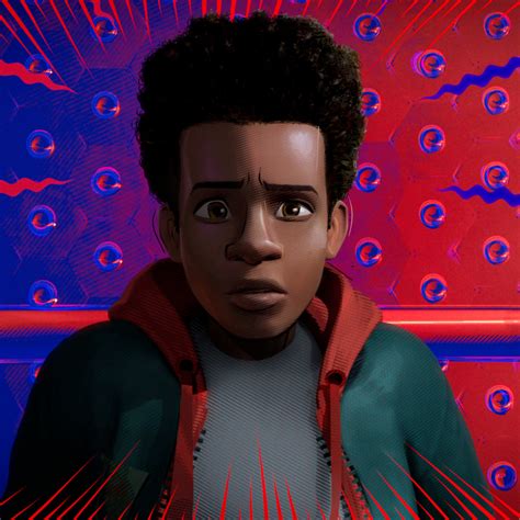 2048x2048 resolution miles morales in spider man into the spider verse ipad air wallpaper
