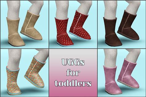 Mod The Sims Ugg Boots Classic Tall Sheepskin Boots For Female Sims