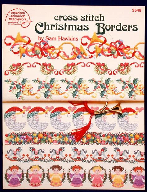 Cross stitch flowers cross stitch border pattern cross stitch borders embroidery embroidery patterns cross stitch bookmarks floral cross stitch cross stitch designs learn embroidery. Christmas Borders Sam Hawkins Cross Stitch Patterns - Patterns