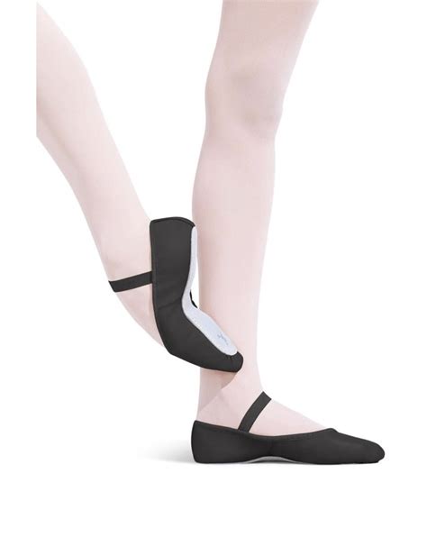Bloch Adult Dansoft Leather Full Sole Ballet Shoe S0205l Black
