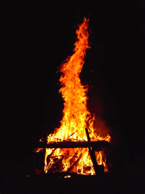 Free Images Wood Night Smoke Fire Fireplace Campfire Bonfire