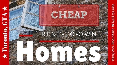 Toronto Rent To Own Homes Your Path To Homeownership