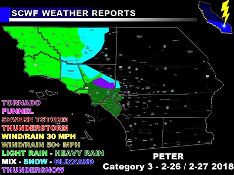 Live Weather Reports – Southern California Weather Force