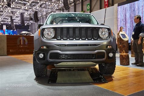 Jeep Renegade Gets The Hard Steel Treatment In Time For Geneva Autoevolution