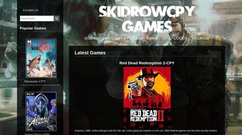 Free download full iso games, direct torrents and links, game updates and dlcs, skidrow codex reloaded, empress, cpy, gog, elamigos, repack, google drive. CPY & SKIDROW GAMES - Download the latest pc games