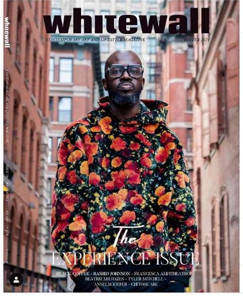 Black Coffee Covers Whitewall Magazine Experience Issue Ubetoo