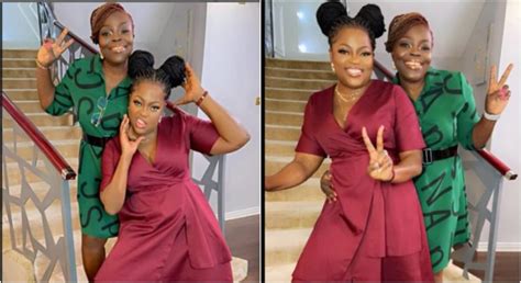 Thank You For Always Being A Good Sister Actress Funke Akindele Celebrates Her Sister S