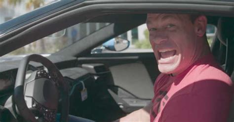 John Cena Goes Wild By A Ford GT Frankestein Roar Muscle Cars Zone