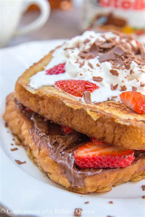 The Best Nutella Strawberry French Toast Recipe