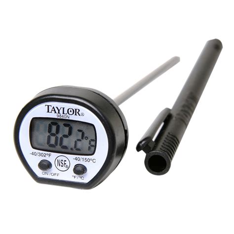 Taylor 9840 Digital Instant Read Pocket Cooking Thermometer