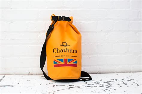 Chatham 15 Litre Orange Dry Bag Chatham Footwear