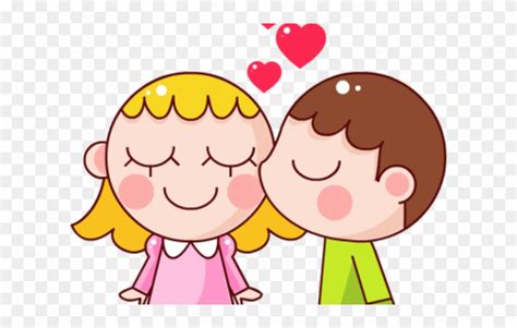 Happy Couple Clipart Kiss Clipart Png Download 934474 Pinclipart