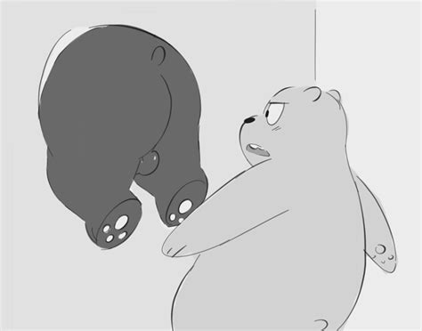 Rule 34 Anthro Ass Balls Blush Brown Bear Cartoon Network Duo Feet