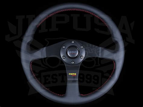 Momo provides users with free instant messaging services through wifi, 3g and 4g. Momo Tuner Steering Wheel Red Stitching - 320/350mm - JHPUSA
