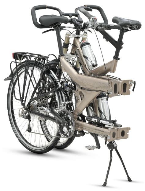 A tandem bike is a great way to do that that includes your roommate or partner. Koga TwinTraveller tandem folding bike