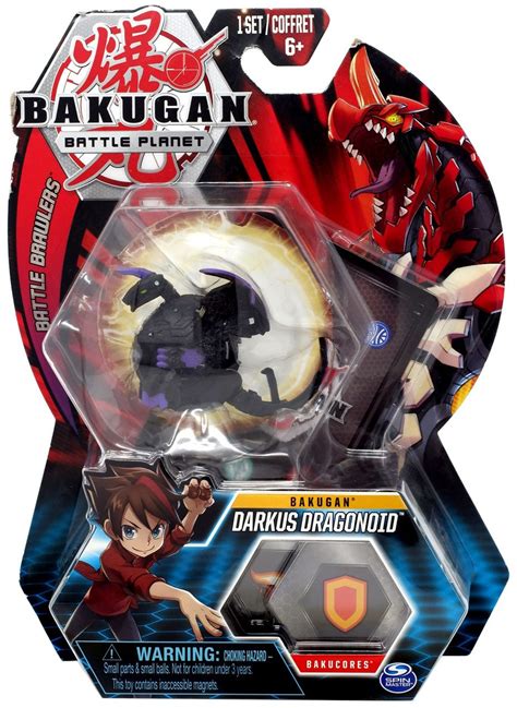 Bakugan Battle Planet Battle Brawlers Bakugan Single Figure Darkus