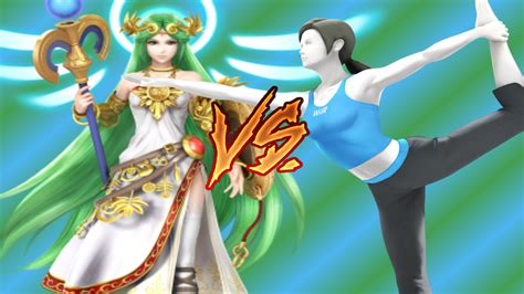 Wii Fit Trainer Vs Palutena By Dragolianx On Deviantart