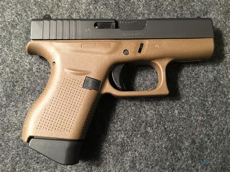 Glock Model 42 Fde 3 Mags And Holster For Sale