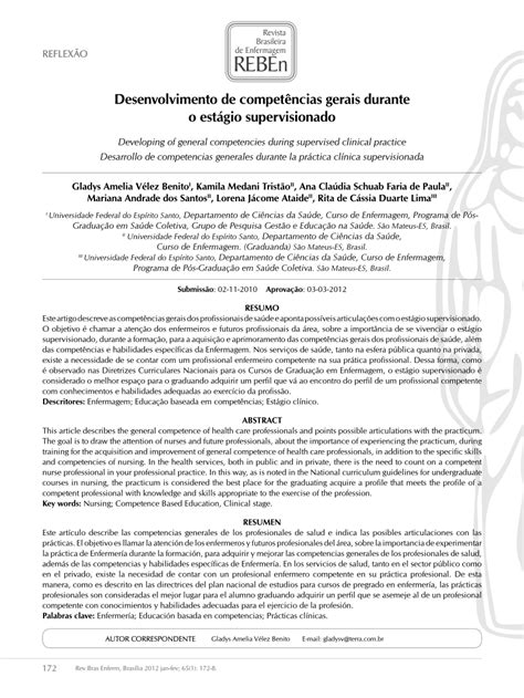 Atividades Desenvolvidas No Estágio De Técnico De Enfermagem