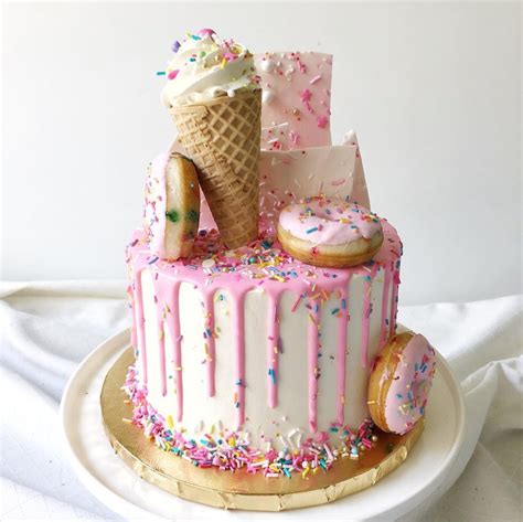20 Fabulous Drip Cakes Inspiration Pasteles Divertidos Pasteles