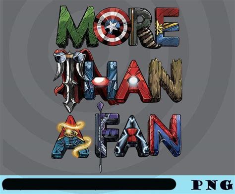 More Than A Fan Design Avengers Endgame Marvel Ts For Men Marvel