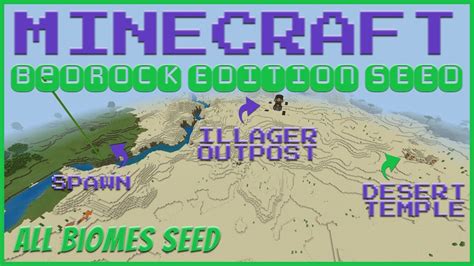 Maybe you would like to learn more about one of these? Minecraft Bedrock All Biomes Seed November 2019 - Seed ...