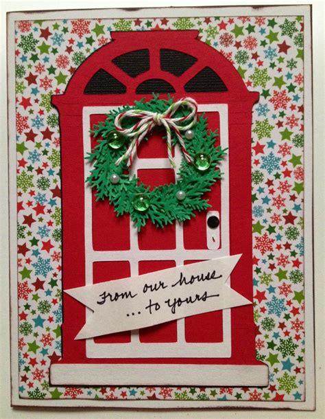 Product and service reviews are conducted independently by. Cricut Door card- made dec 2012. | Window cards, Christmas ...