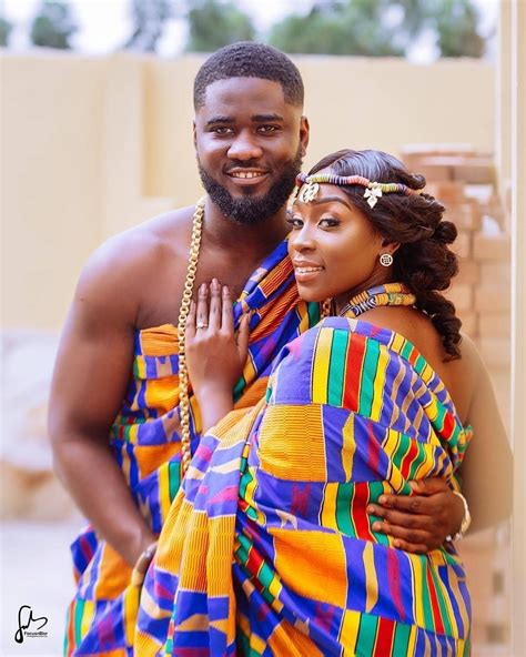 Ghanaian Kente Bridal Ideas For Traditional African Weddings Mammypi Traditional African