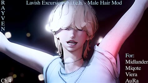 Lavish Excursions B I T C H Hair Mod The Glamour Dresser Final Fantasy Xiv Mods And More