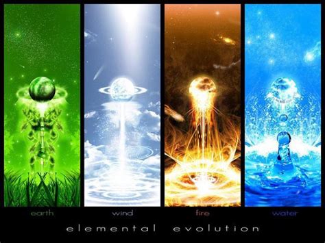 Earth Air Fire Water The Four Elements Photo 37143495 Fanpop