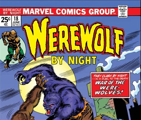 Werewolf By Night 1972 18 Comic Issues Marvel