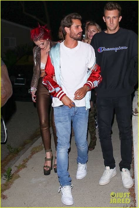 Bella Thorne Scott Disick Hold Hands After Night At The Club Photo