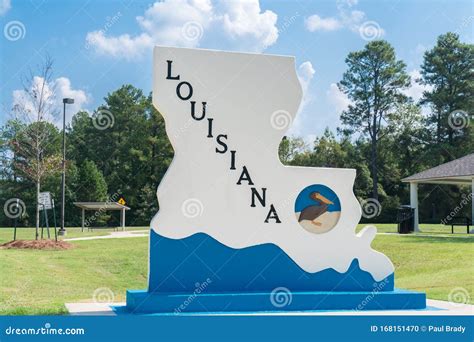 Welcome To Louisiana Sign Editorial Image Image Of Entrance 168151470