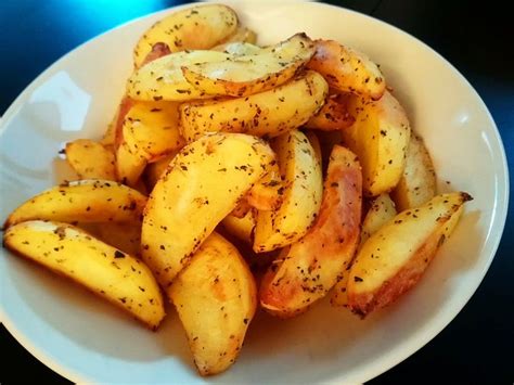 Fettarme Kartoffelspalten Aus Dem Ofen Von Lutz Chefkoch